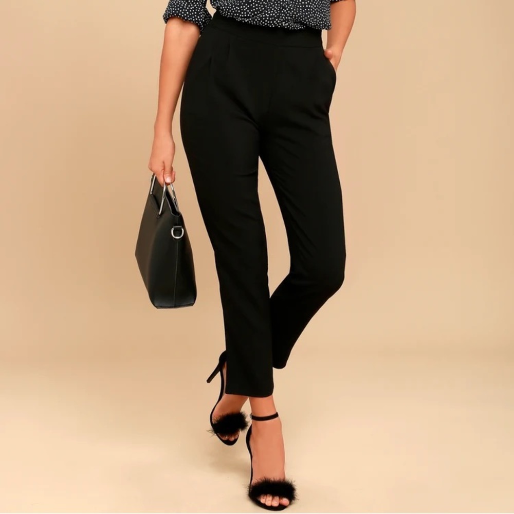 Lulu's Black Trousers